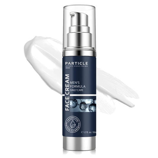 Particle Men’s Formula Anti-Aging Face Cream – Hydrating Daily Moisturizer (1.7 oz / 50ml)