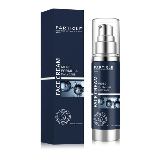 Particle Men’s Formula Anti-Aging Face Cream – Hydrating Daily Moisturizer (1.7 oz / 50ml)
