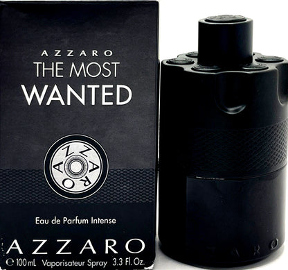 Azzaro The Most Wanted Intense Eau de Parfum Spray for Men 3.38 Oz / 100 ml NEW Sealed