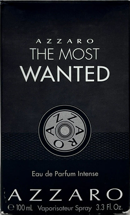Azzaro The Most Wanted Intense Eau de Parfum Spray for Men 3.38 Oz / 100 ml NEW Sealed