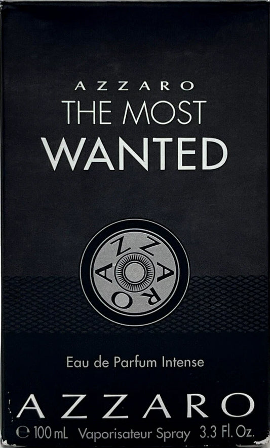 Azzaro The Most Wanted Intense Eau de Parfum Spray for Men 3.38 Oz / 100 ml NEW Sealed